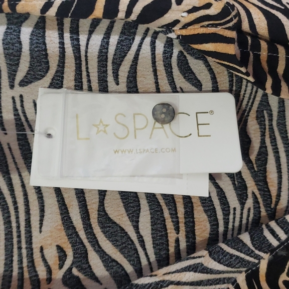 L.Space Avalon Animal Print Cover up Dress - Picture 7 of 9